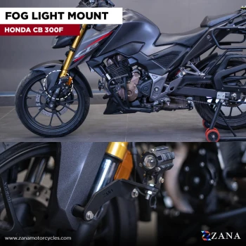 Crash Guard With Slider Texture Matt Black Steel For Meteor 350 Pink X