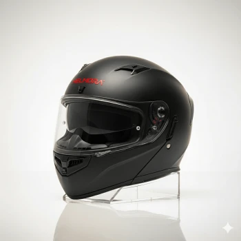 Helmora Carbon-R Velocity - Racing Helmet (Carbon Fiber Red Edition)