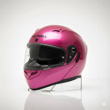 Helmora Carbon-R Velocity - Racing Helmet (Carbon Fiber Red Edition)